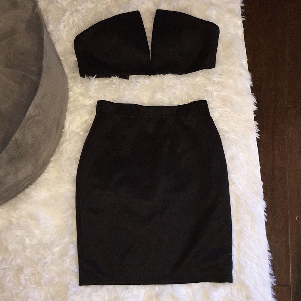 Black Two Piece Set